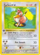 Farfetch'd 027/102  - 1st Edition Base Set Shadowless - Uncommon