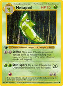 Metapod 054/102  - 1st Edition Base Set Shadowless - Common