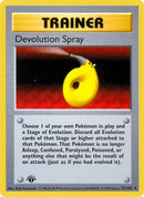 Devolution Spray 072/102  - 1st Edition Base Set Shadowless - Rare