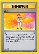 Lass 075/102  - Unlimited Base Set Shadowless - Rare