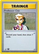 Professor Oak 088/102  - Unlimited Base Set Shadowless - Uncommon