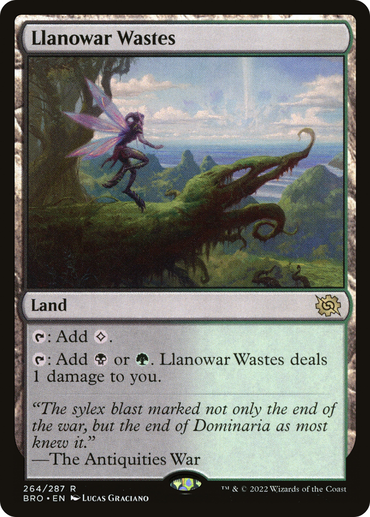 Llanowar Wastes (BRO-264)  - The Brothers' War