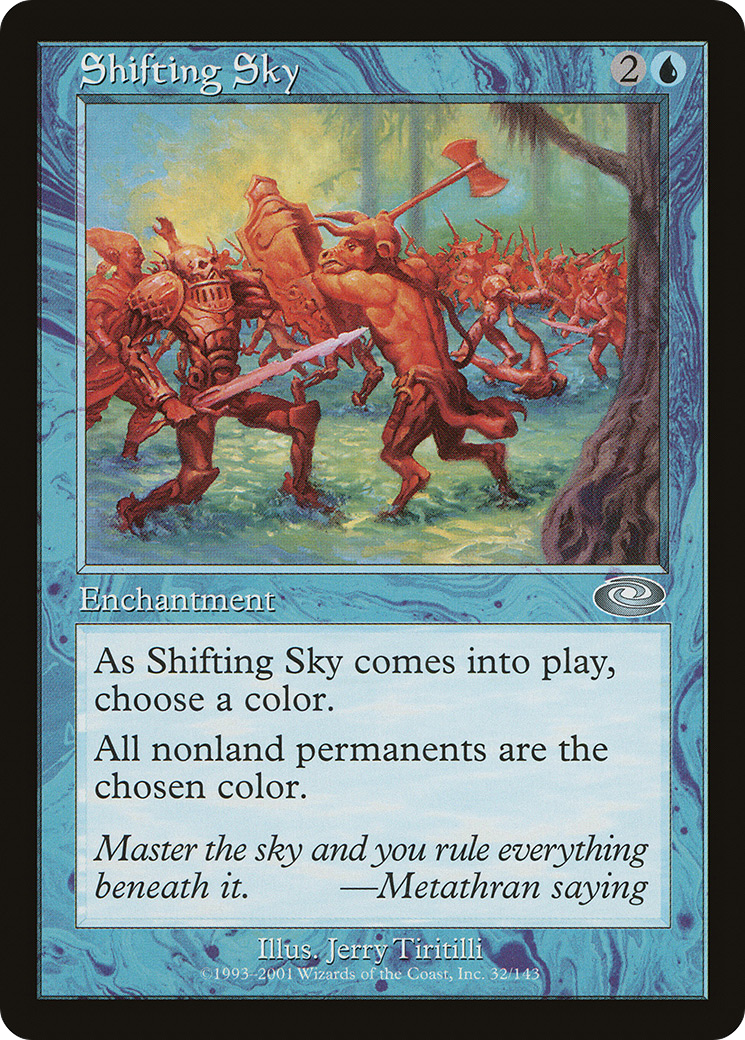 Shifting Sky (PLS-032)  Foil - Planeshift