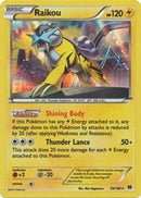 Raikou 055/162  - Reverse Holofoil XY  BREAKthrough - Holo Rare