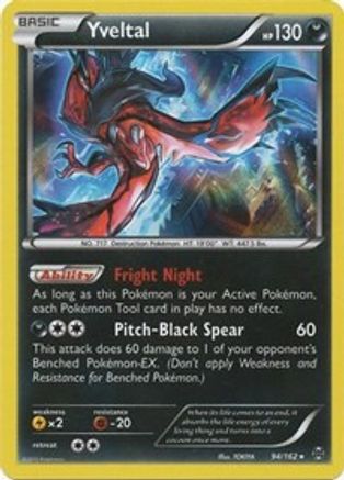 Yveltal 094/162  - Holofoil XY  BREAKthrough - Holo Rare