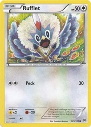 Rufflet (129/162) [XY: BREAKthrough]