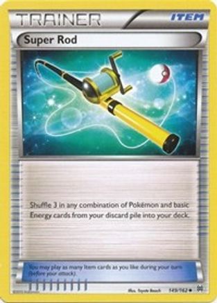 Super Rod 149/162  - Reverse Holofoil XY  BREAKthrough - Uncommon