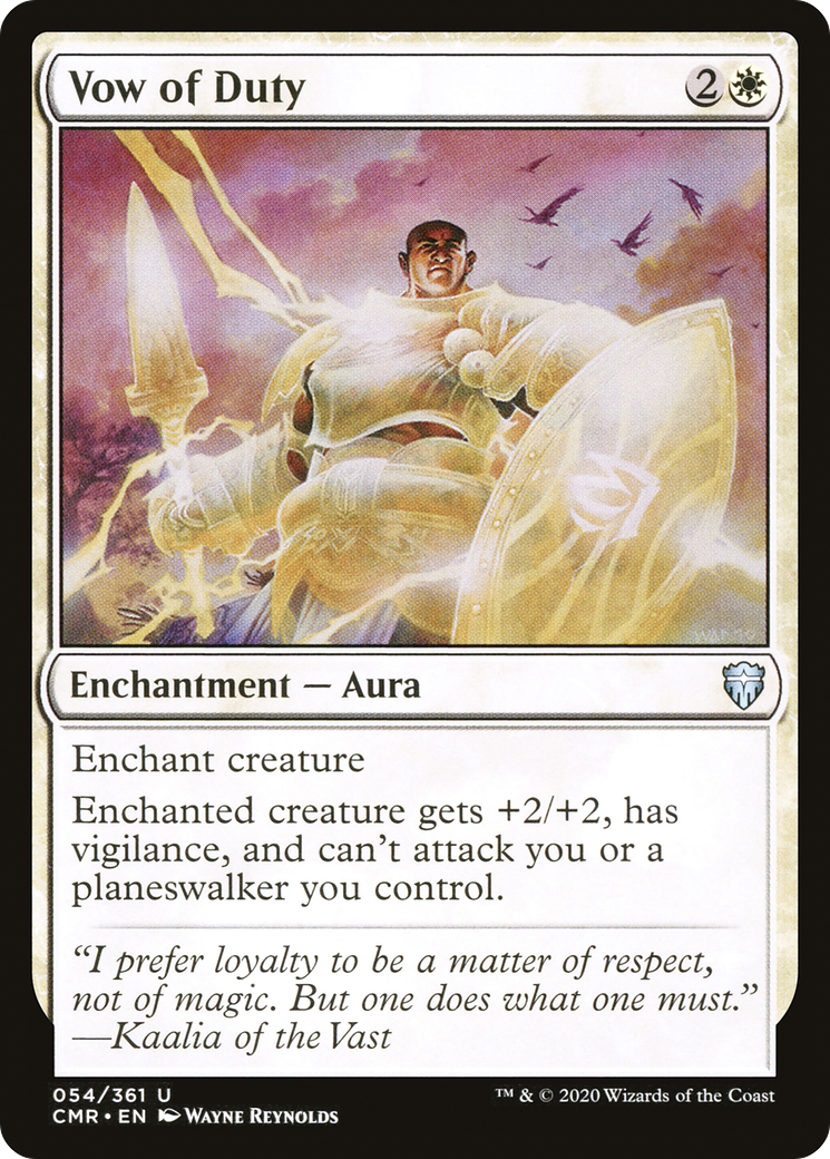 Vow of Duty (CMR-054)  - Commander Legends