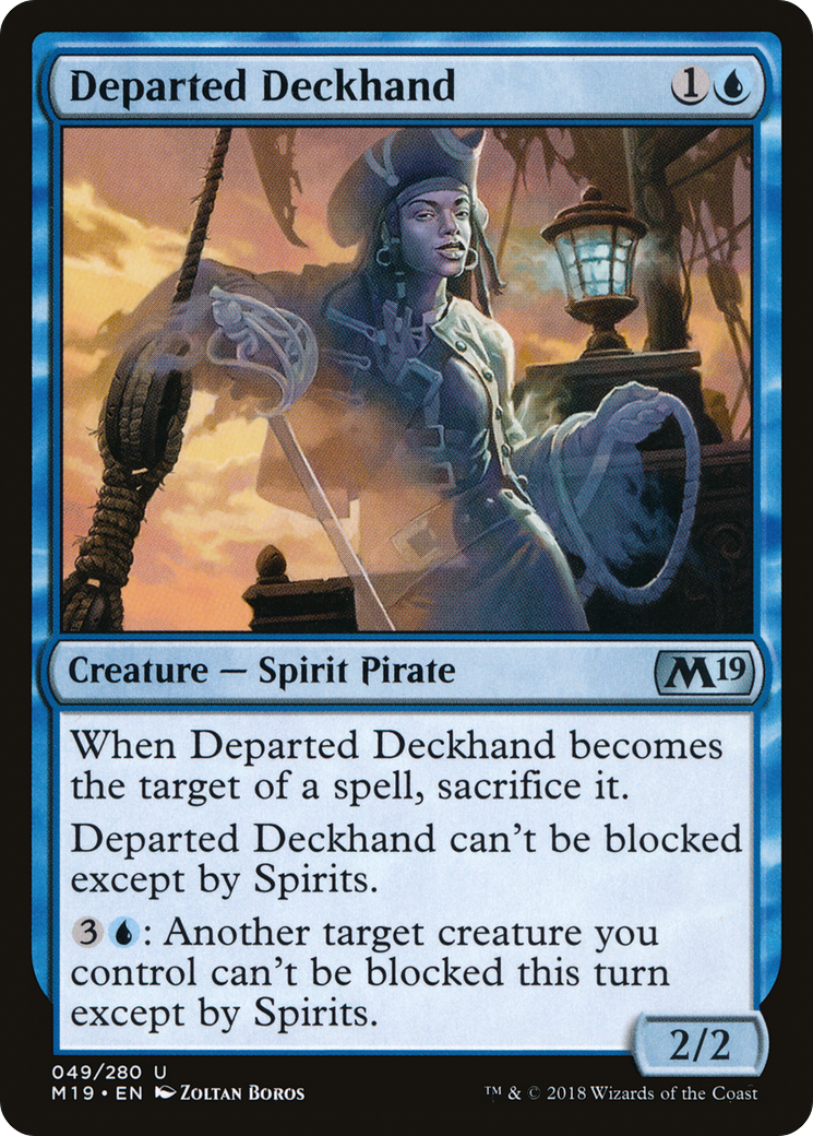Departed Deckhand (M19-049)  - Core Set 2019