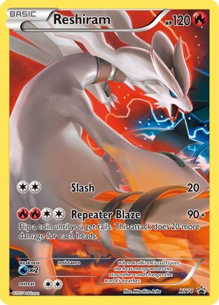 Reshiram (Full Art Promo) XY74  - Holofoil XY Promos - Promo