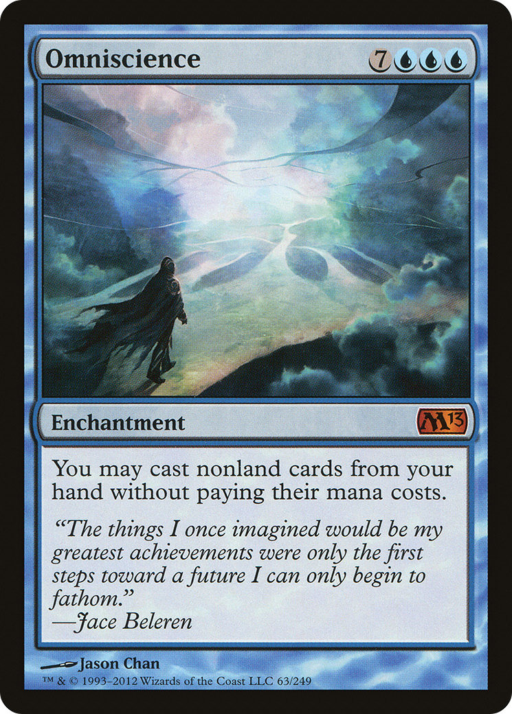 Omniscience (M13-063)  - Magic 2013