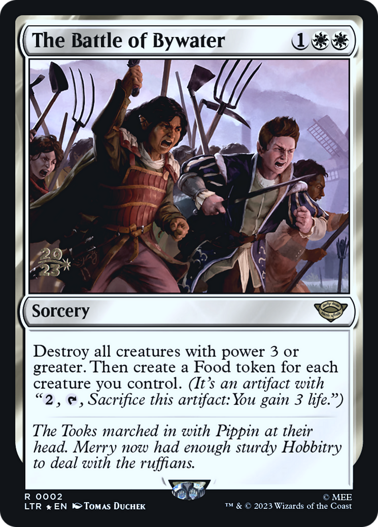 The Battle of Bywater (PRE-002)  Foil - Tales of Middle-earth Promos