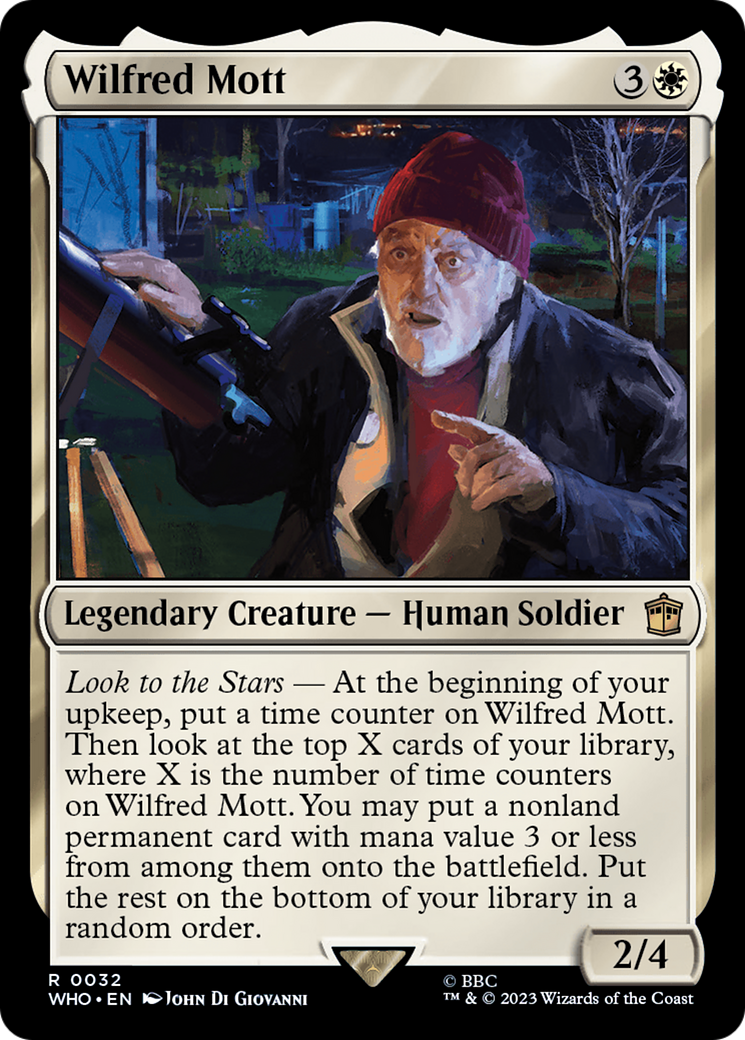 Wilfred Mott (WHO-032)  - Doctor Who