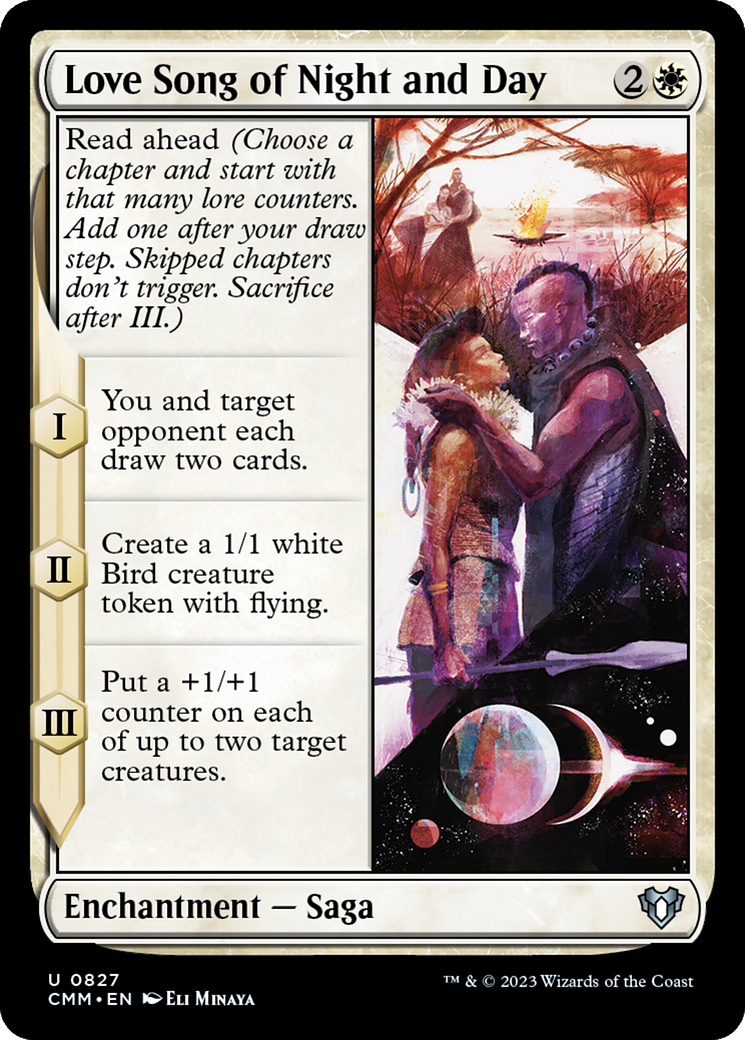 Love Song of Night and Day (CMM-827)  - Commander Masters