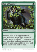 Veil of Summer (White Border) (MB2-075)  - Mystery Booster 2