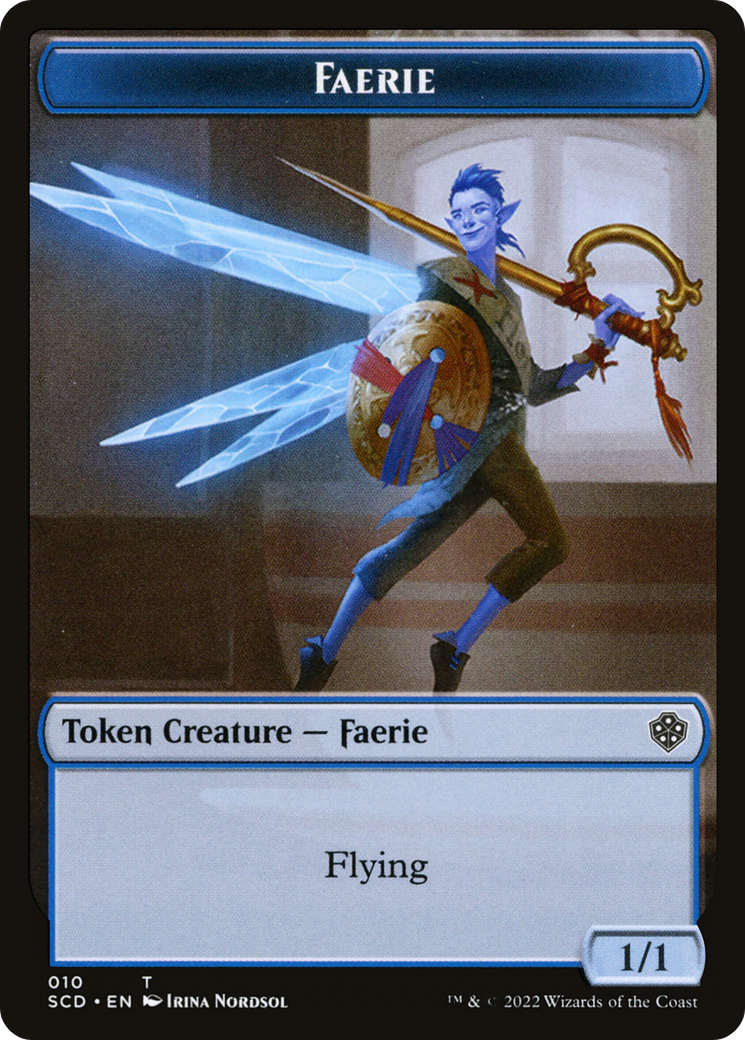 Faerie (TSCD-010)  Foil - Starter Commander Deck Tokens