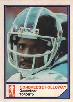 1983 Jogo CFL Limited Canadian Football Set of 110 Cards with Warren Moon