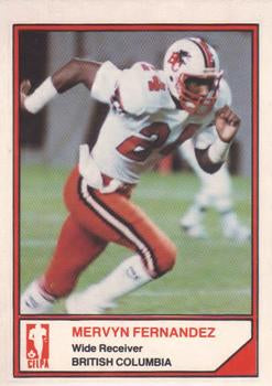 1983 Jogo CFL Limited Canadian Football Set of 110 Cards with Warren Moon