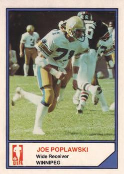 1983 Jogo CFL Limited Canadian Football Set of 110 Cards with Warren Moon