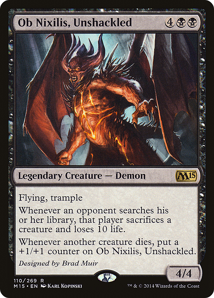 Ob Nixilis, Unshackled (M15-110)  - Magic 2015