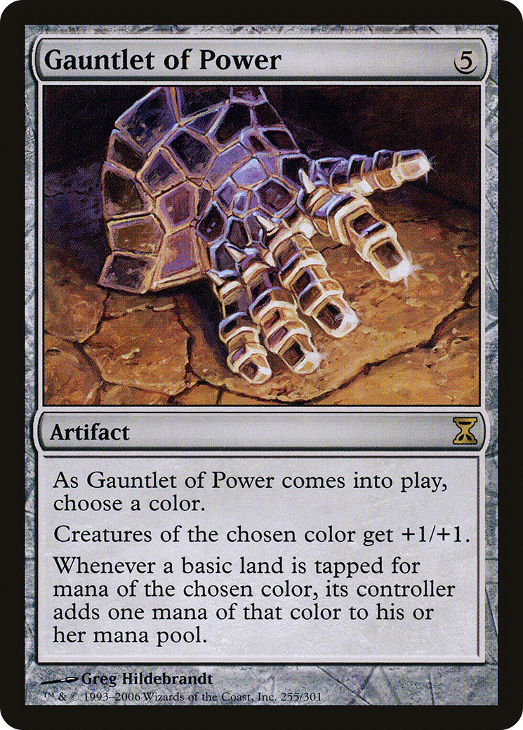 Gauntlet of Power (TSP-255)  - Time Spiral