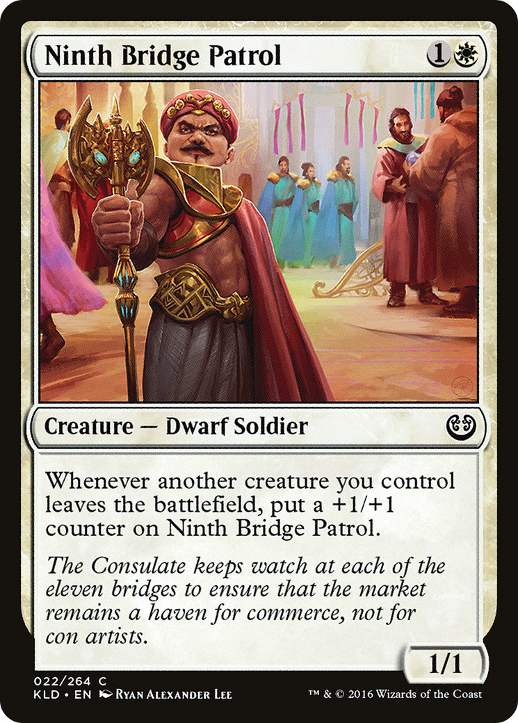Ninth Bridge Patrol (KLD-022)  Foil - Kaladesh