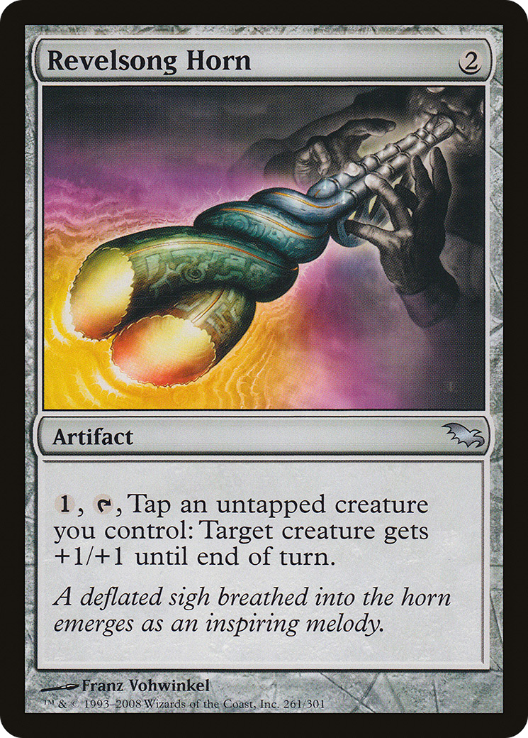 Revelsong Horn (SHM-261)  Foil - Shadowmoor