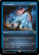 Evacuation (CMM-487)  Etched Foil - Commander Masters