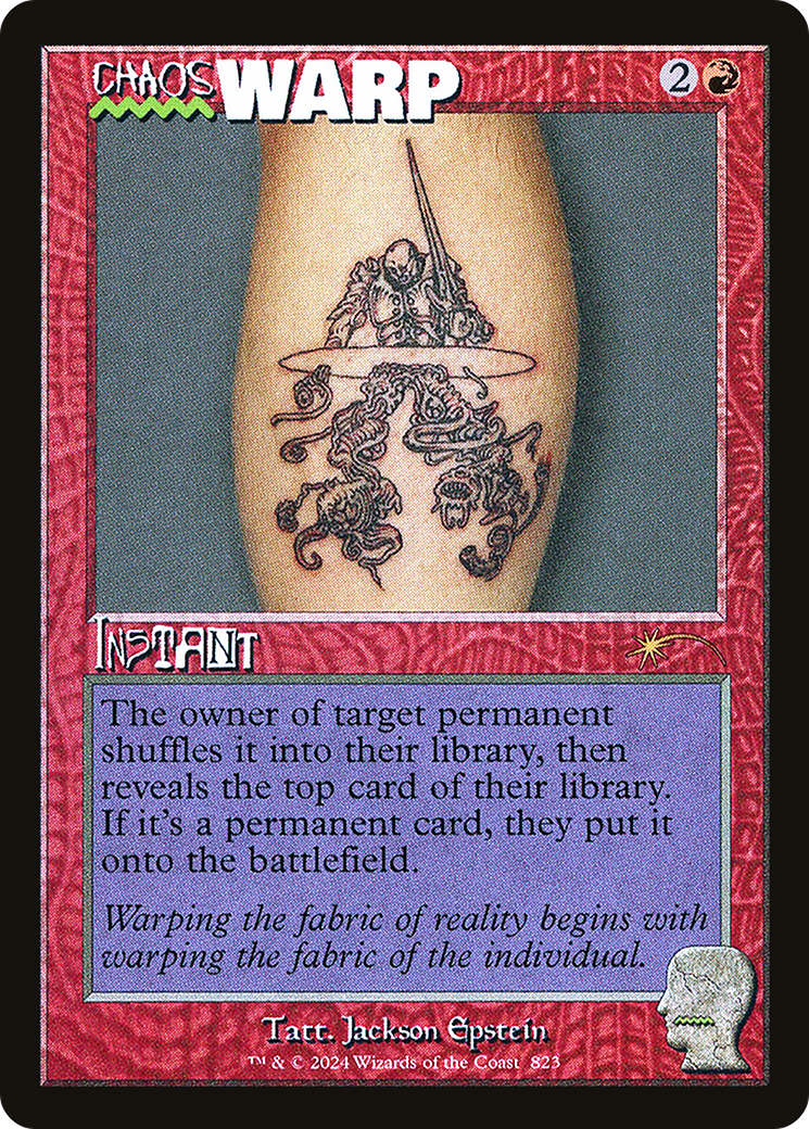 Chaos Warp (Rainbow Foil) (SLD-823)  Foil - Secret Lair Drop