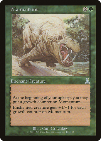 Momentum (UDS-113)  Foil - Urza's Destiny
