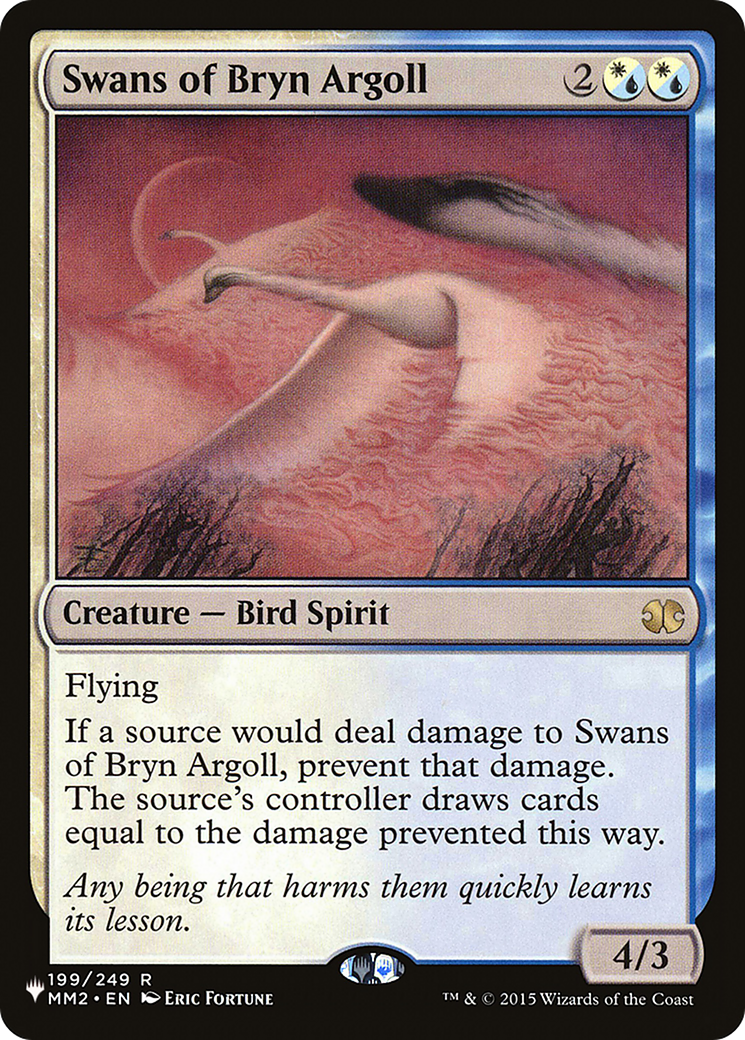 Swans of Bryn Argoll (LIST-MM2-199)  - The List