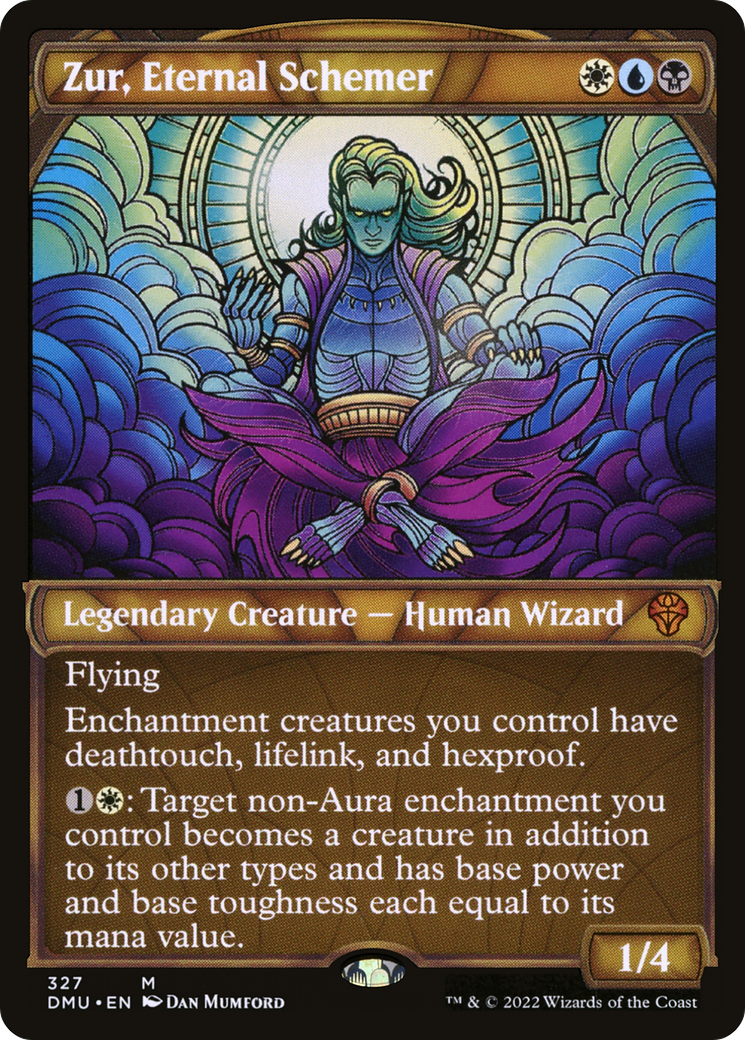 Zur, Eternal Schemer (Showcase) (DMU-327)  - Dominaria United: (Showcase)