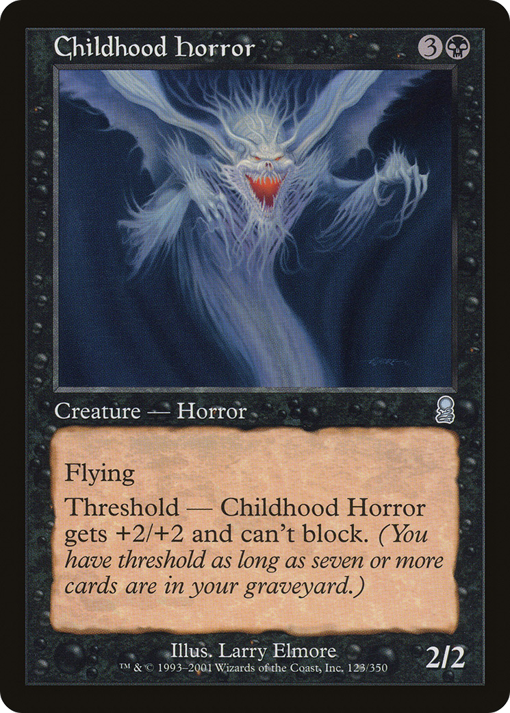 Childhood Horror (ODY-123)  Foil - Odyssey