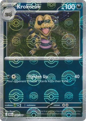 Krokorok (058/086) (Poke Ball Pattern) [Scarlet & Violet: Black Bolt]