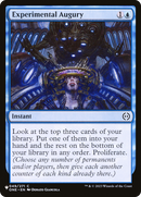 Experimental Augury (LIST-ONE-49)  - The List