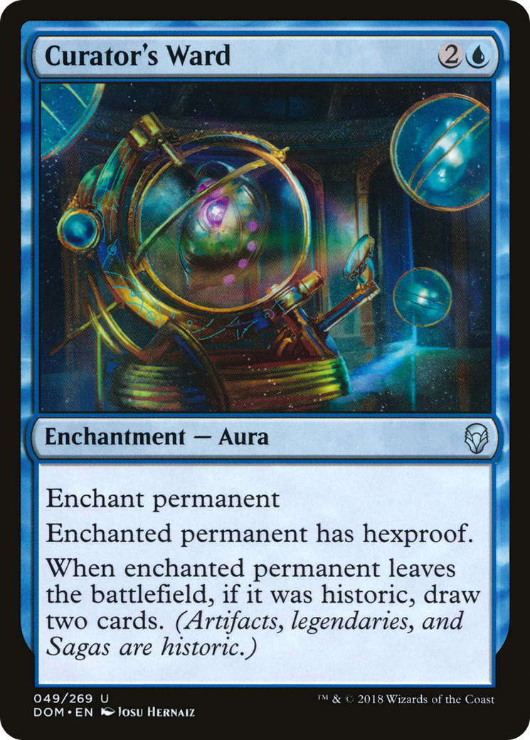 Curator's Ward (DOM-049)  Foil - Dominaria
