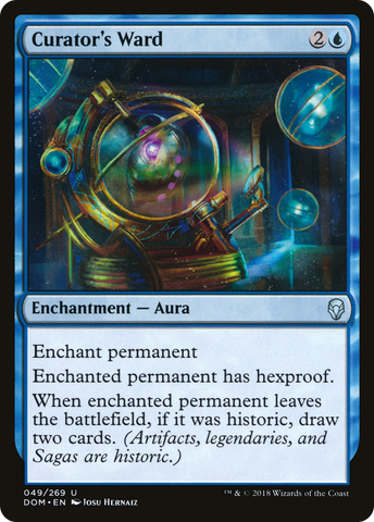 Curator's Ward (DOM-049)  Foil - Dominaria
