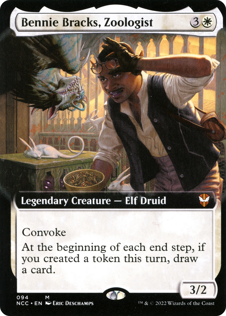 Bennie Bracks, Zoologist (Extended Art) (NCC-094)  Foil - New Capenna Commander: (Extended Art)