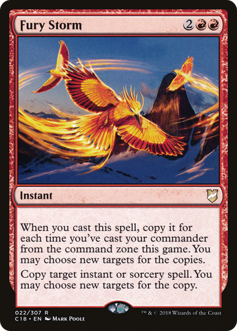 Fury Storm (C18-022)  - Commander 2018