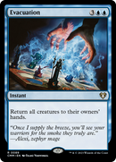 Evacuation (CMM-089)  Foil - Commander Masters