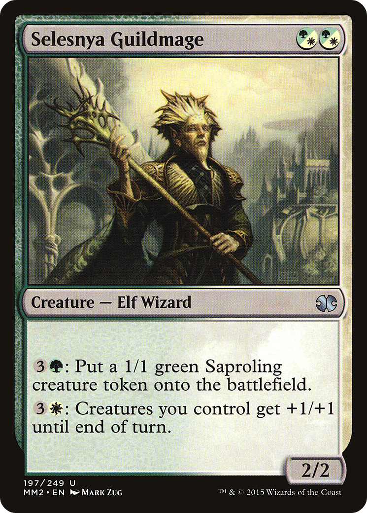 Selesnya Guildmage (MM2-197)  - Modern Masters 2015