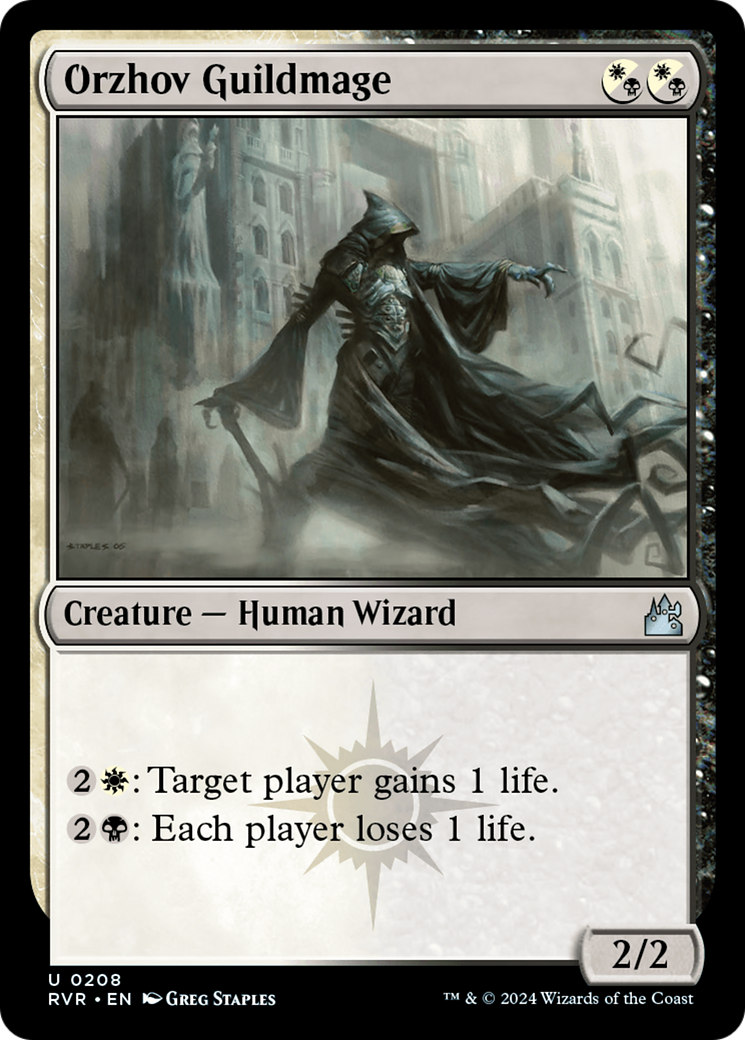 Orzhov Guildmage (RVR-208)  - Ravnica Remastered