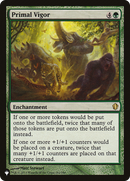 Primal Vigor (LIST-162/356)  - The List
