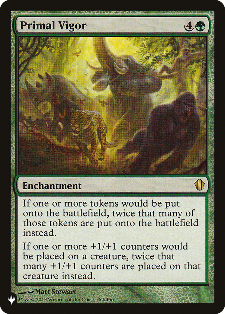 Primal Vigor (LIST-162/356)  - The List