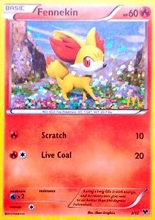 Fennekin  - Holofoil McDonalds Promos 2014