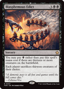 Blasphemous Edict (FDN-057)  Foil - Foundations