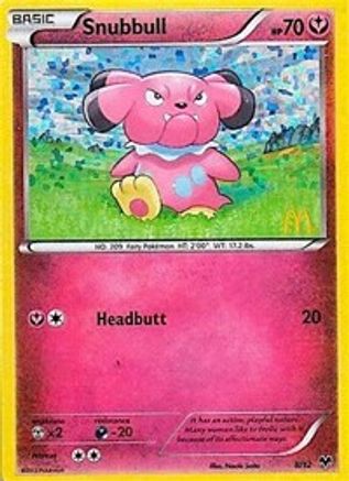 Snubbull (8/12) [McDonald's Promos: 2014 Collection]