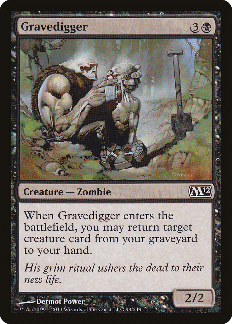 Gravedigger (M12-099)  - Magic 2012