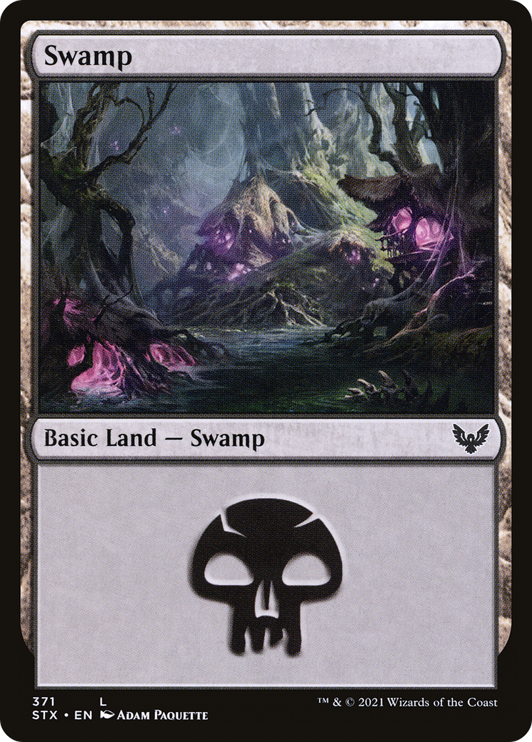 Swamp (371) (STX-371)  - Strixhaven: School of Mages
