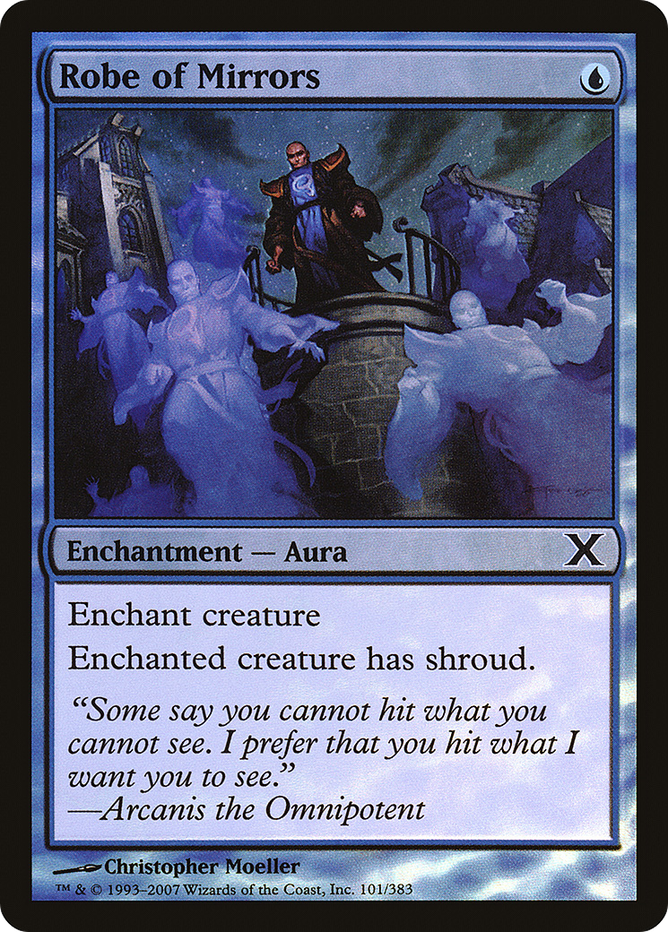 Robe of Mirrors (10E-101★)  Foil - Tenth Edition